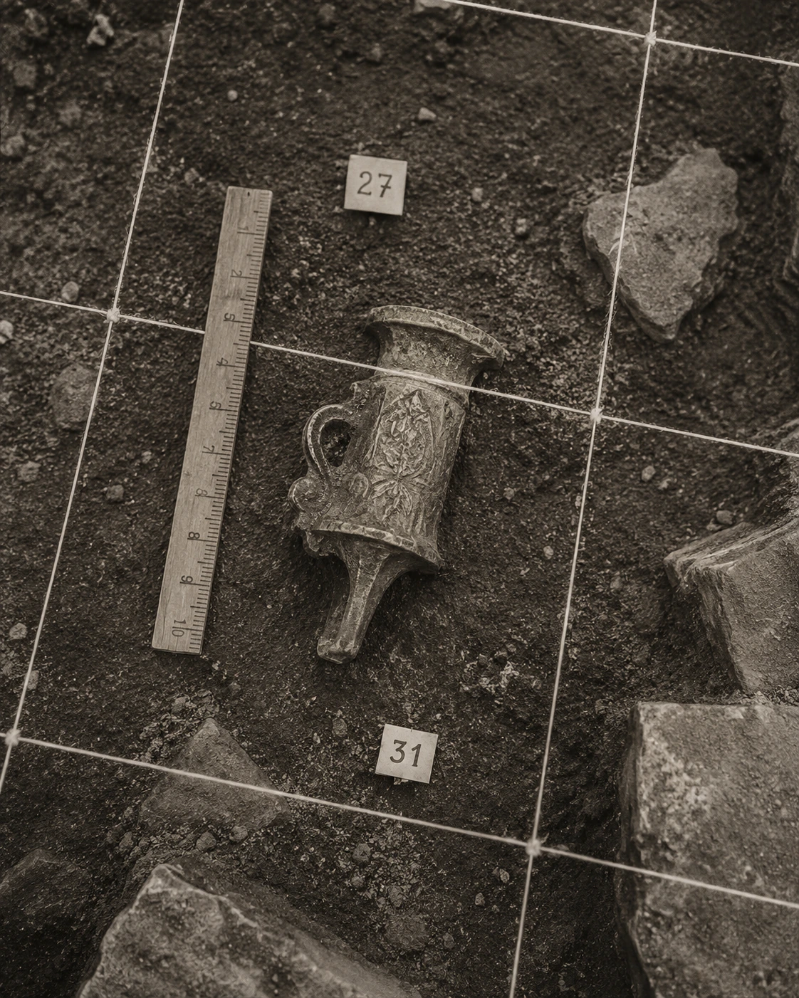 Survey grid.: Survey grid.